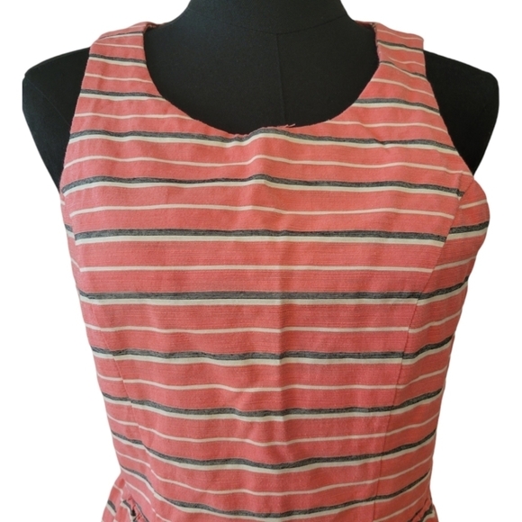Maison Scotch Cruise Collection Coral Sleeveless Dress Size Small - Picture 2 of 6